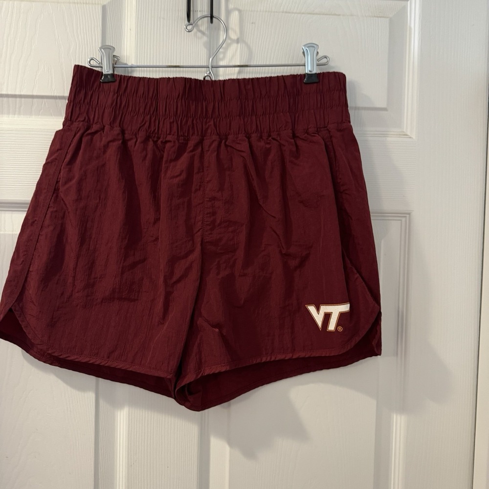 Virginia Tech Hokies Hype And Vice Athletic Shorts Maroon Sz L‎